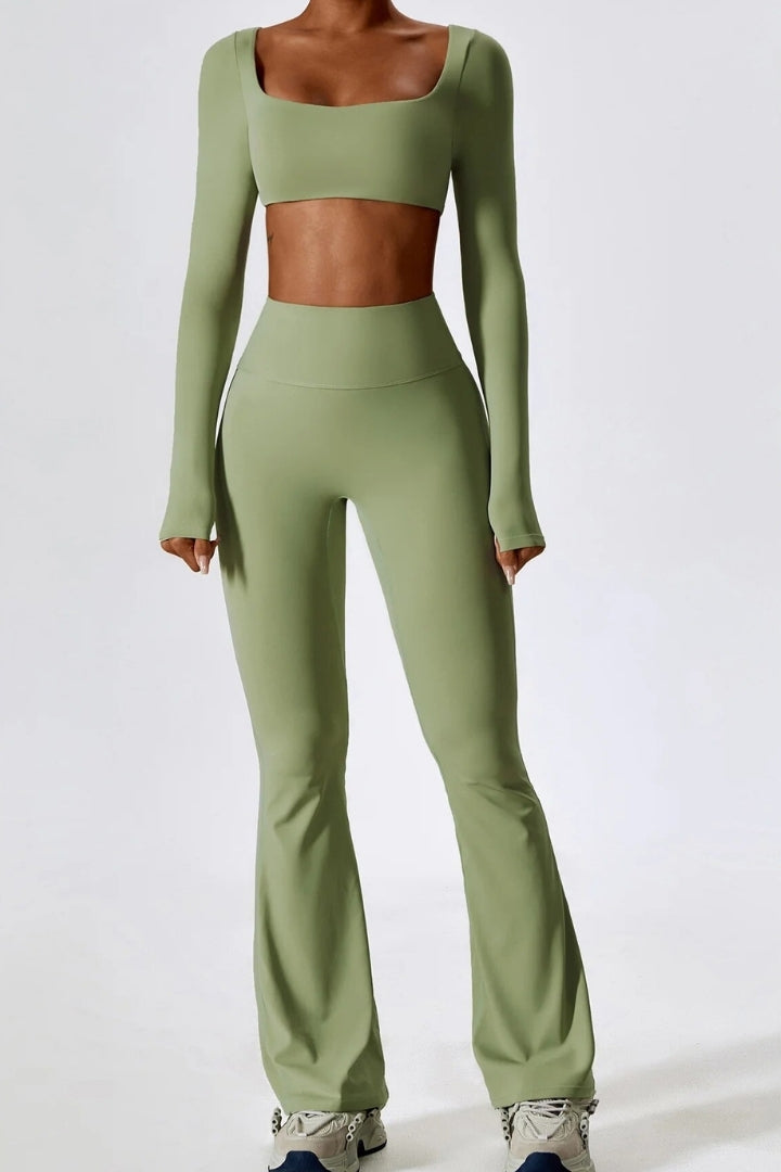 Top_longsleeves_pant_woman_gym_Fitness_yoga