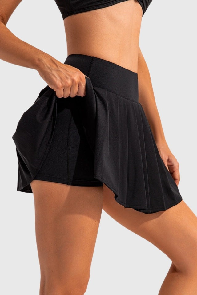 Sports Pleated Skirt