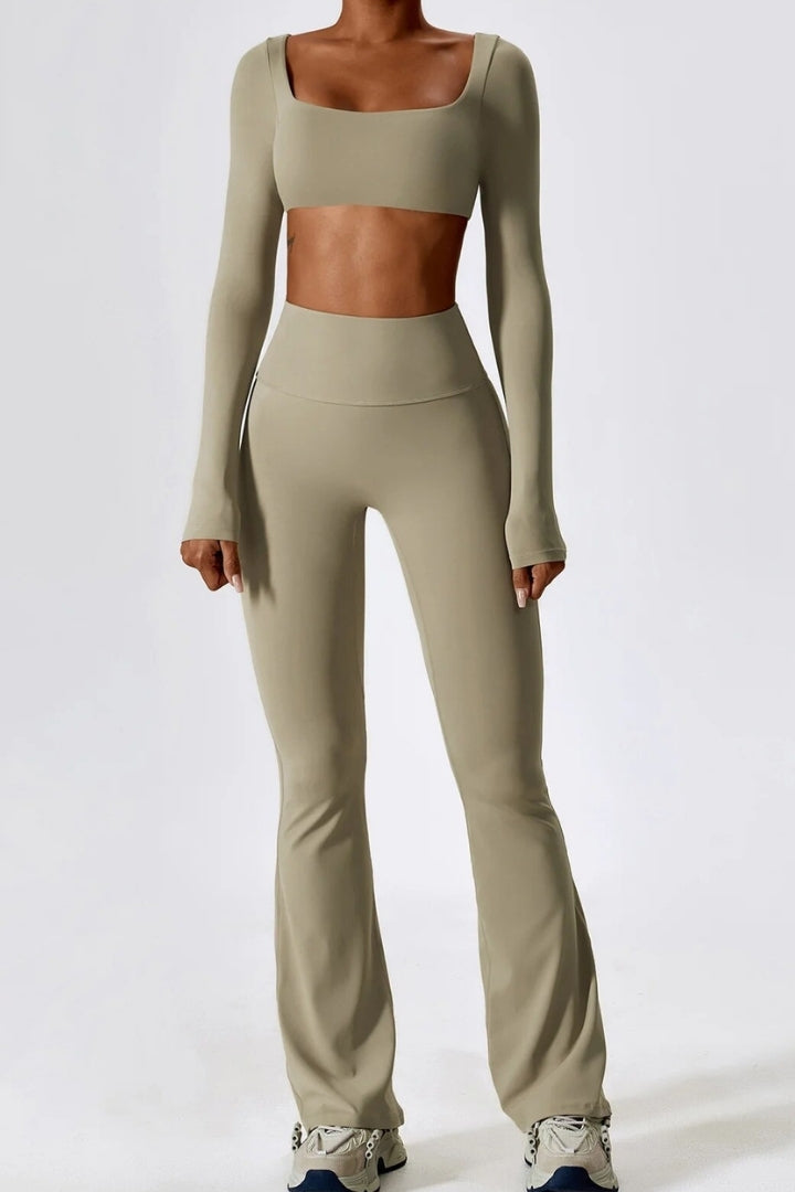 Top_longsleeves_pant_woman_gym_Fitness_yoga