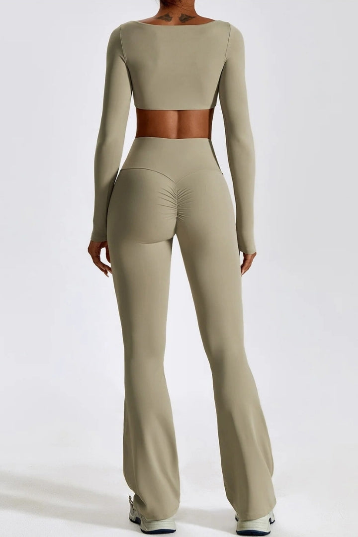 Top_longsleeves_pant_woman_gym_Fitness_yoga